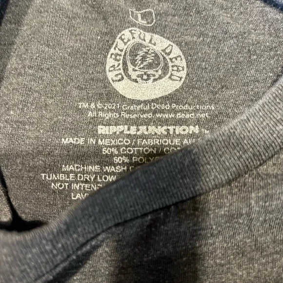 Grateful Dead Ripple Junction T Shirt Large Gray‎ - Picture 3 of 3